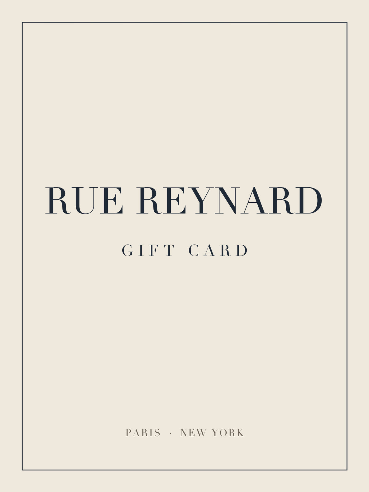 Rue Reynard Gift Card