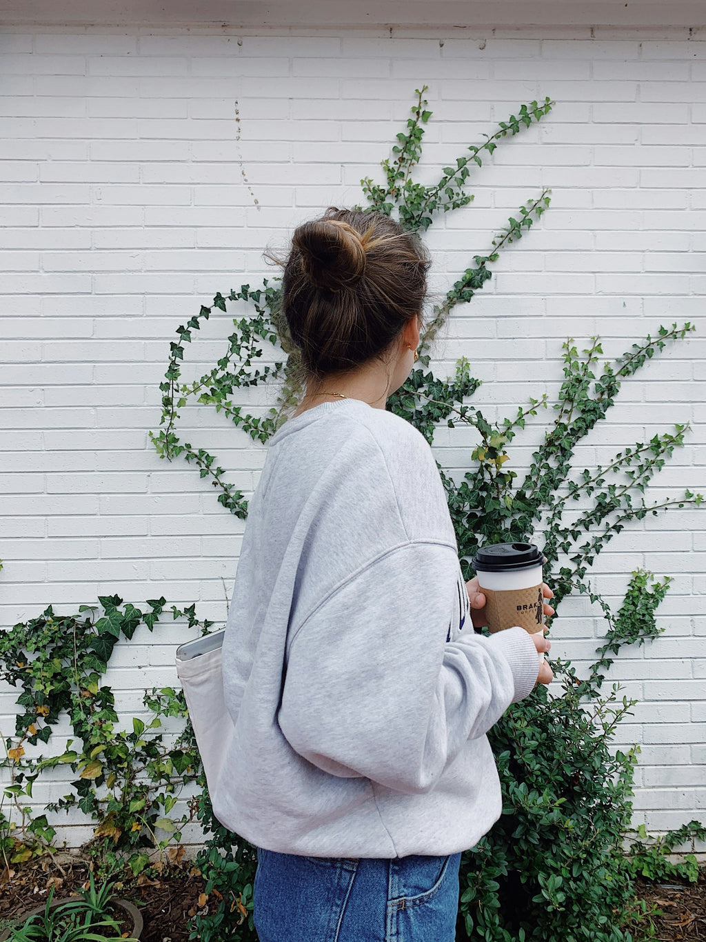 Loopback Sweatshirt in Grey Marl