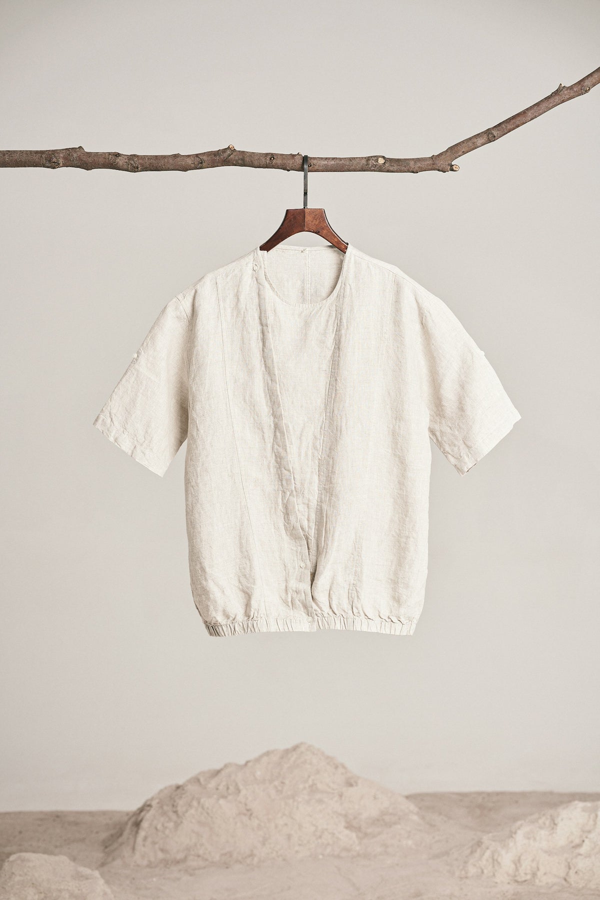 Linen Shirt in Natural