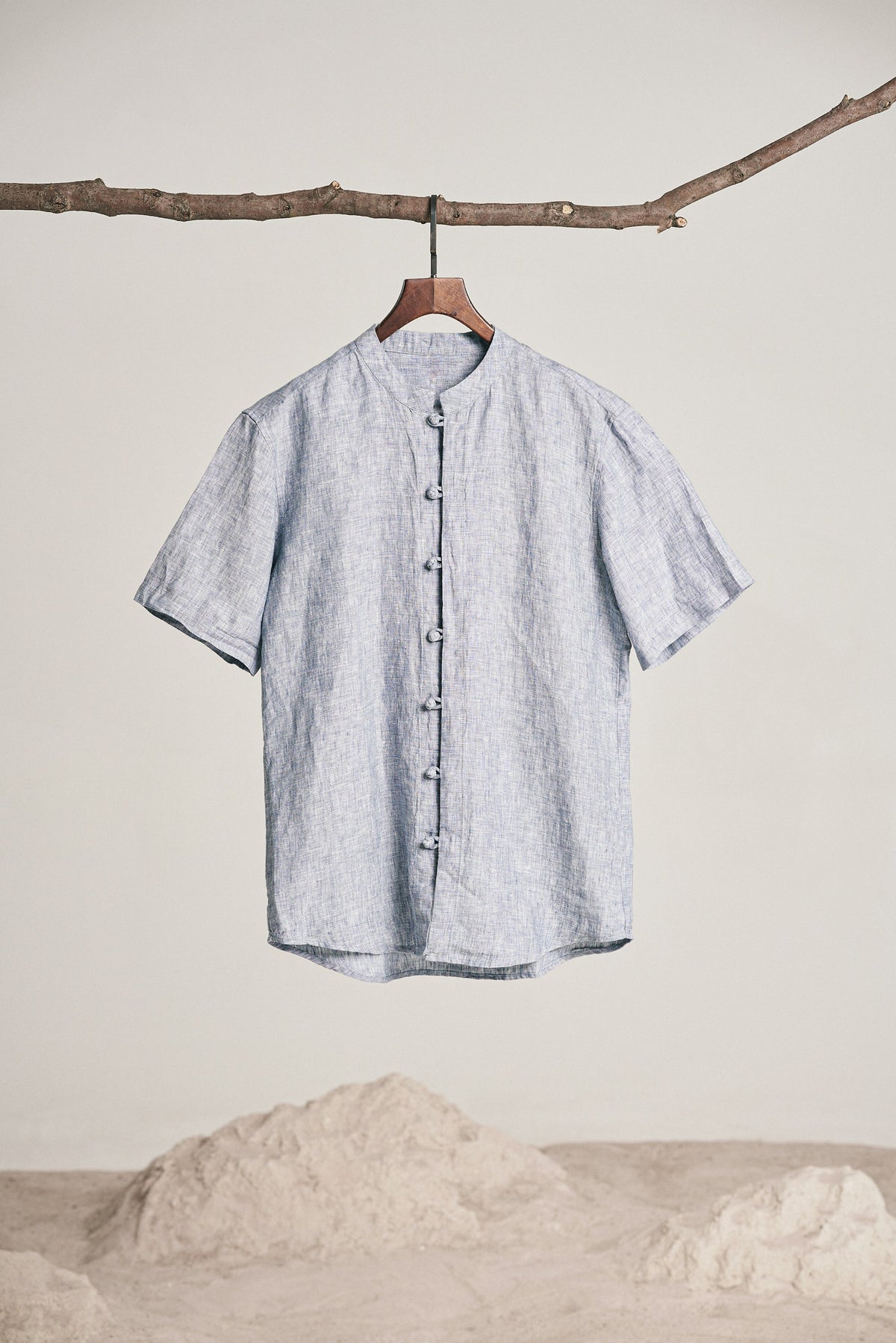 Linen Shirt in Chambray