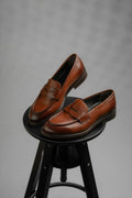 Penny Loafer in Cognac