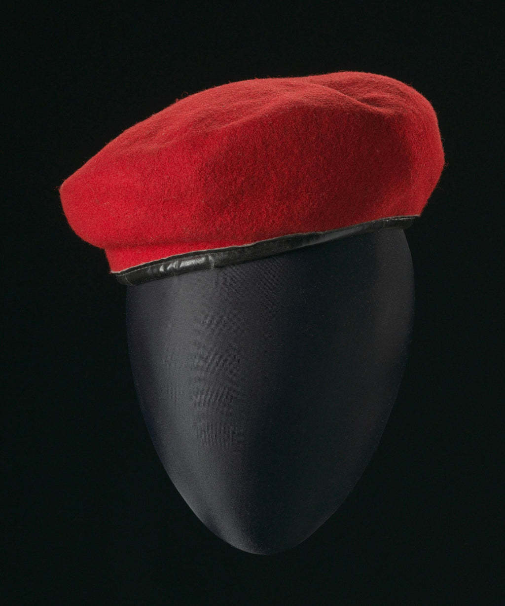 Wool Beret in Red