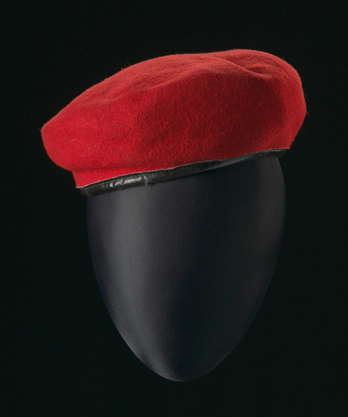 Wool Beret in Red