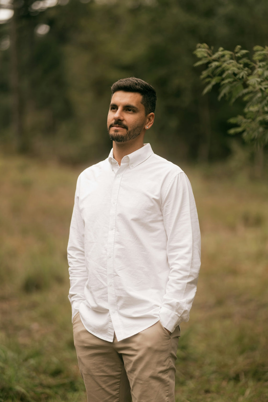 Oxford Shirt in White